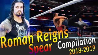 Roman Reigns Spear Compilation 2018 2019