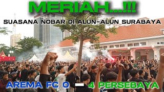 MERIAH...!!! EUFORIA BONEK SAAT NOBAR AREMA FC VS PERSEBAYA
