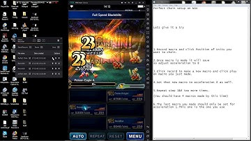 FFBE - How to create a perfect chain on NOX(Obsolete)