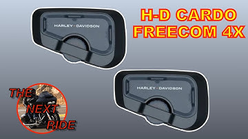 Harley Davidson Cardo Freecom 4X headsets.  094