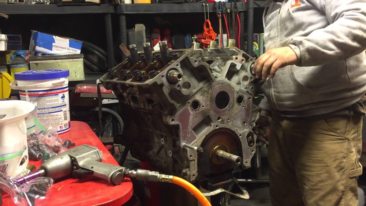 Chrysler 3.5 ENGINE rebuild part 2 - YouTube