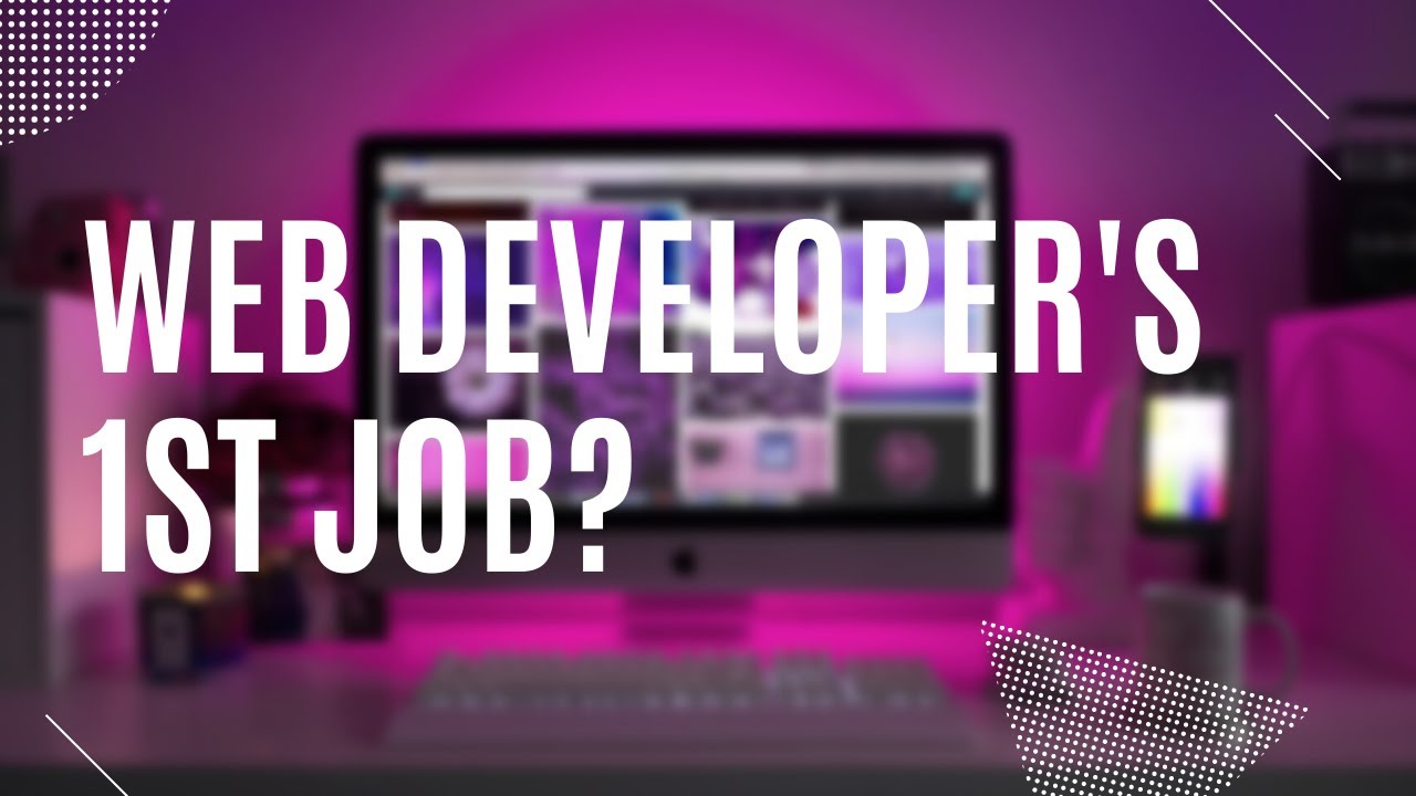How To Get 1st Job as a Web Developer - YouTube