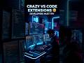 5 CRAZY VS Code Extensions Developers Must Try 🤯