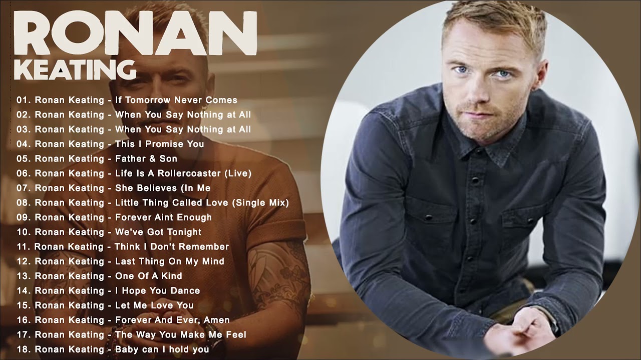 Ronan Keating Greatest Hits Full Album 2021 - Ronan Keating Best Songs Playlist 2021