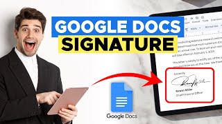 Google Docs 2024 Signature Tutorial: Steps for Quick and Easy Signature Insertion screenshot 3