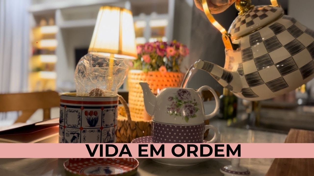 VIDA LENTA | ORGANIZANDO PARA TER PAZ | AMO SER DONA DE CASA