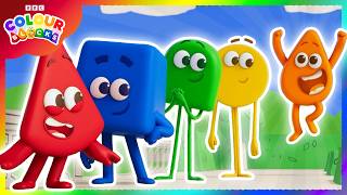 Let's Get Creative with Colours | Kids Learn Colours Compilation | Colourblocks