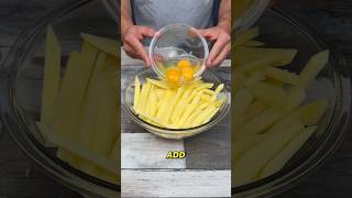 Viral crispy potato hack 🔥🥔 Better than fries!