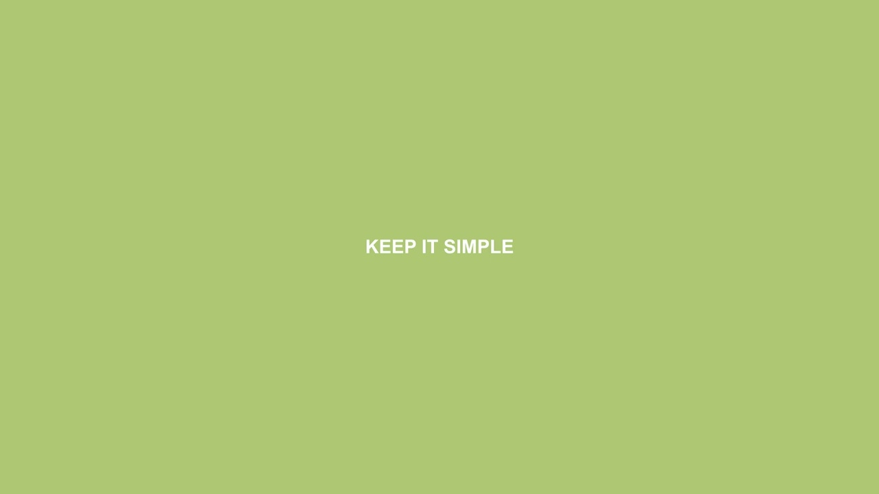 Forrest Frank - KEEP IT SIMPLE (Official Audio)