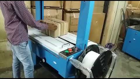 fully automatic strapping machine by sdg packaging solution#machine #viralvideo #video