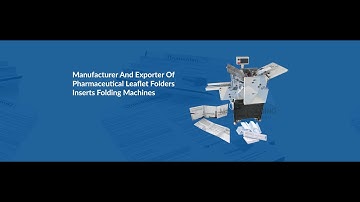 AUTOMATIC PHARMACEUTICAL LEAFLET FOLDING MACHINE PAPER LEAFLET FOLDING MACHINE 4PFF MISTRY FOLDING