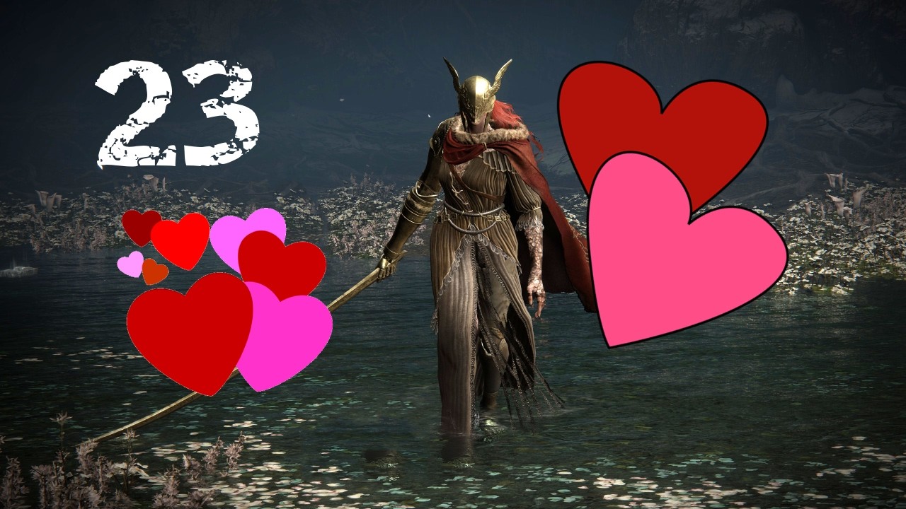 Beating Malenia NG+7 every day until I get a gf | Day 23: Flowers for Valentine's