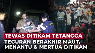 Gegara Setel Musik Kencang, Mertua dan Menantu di Gowa Tewas Ditikam Tetangga | OneNews Update