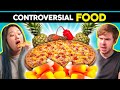 Adults React To Try Not To Get Mad Challenge: Controversial Foods (Pineapple On Pizza, Candy Corn)