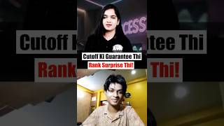 Cut-off Ki Guarantee Thi, Rank Ne Surprise Kar Diya! 😱🔥 | NEET 2026 Topper Interview #shorts
