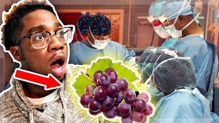 they did surgery on a GRAPE...