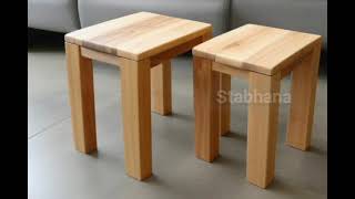 Modern Simple Wooden Stools