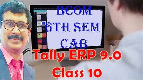 B.Com 3rd year 6th semester Computer Application In Business Class 10, #cab #CAIB #bcom #tally