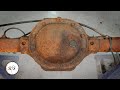 Rear axle restoration and rebuild chrysler 825