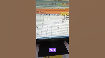 Ctrl +F use karo or jadu dekho ,,#Excel trick