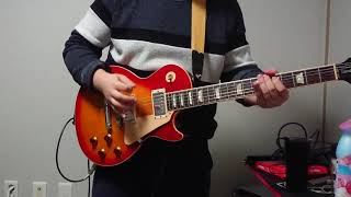 Video thumbnail of "ミリマス 赤い世界が消える頃 guitar cover"