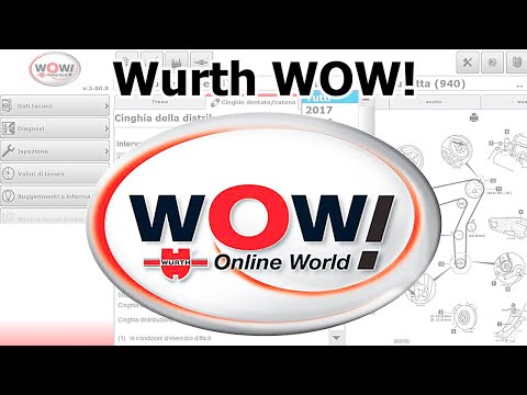 Обзор программы Wurth WOW! для диагностики авто. AutoData на Русском языке!