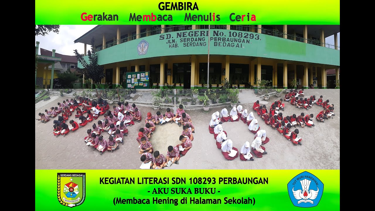 Kegiatan Literasi di SD Negeri No. 108293 Perbaungan