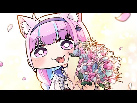 Minato Aqua says good-bye to Marine【Komainu / Clip / Hololive】