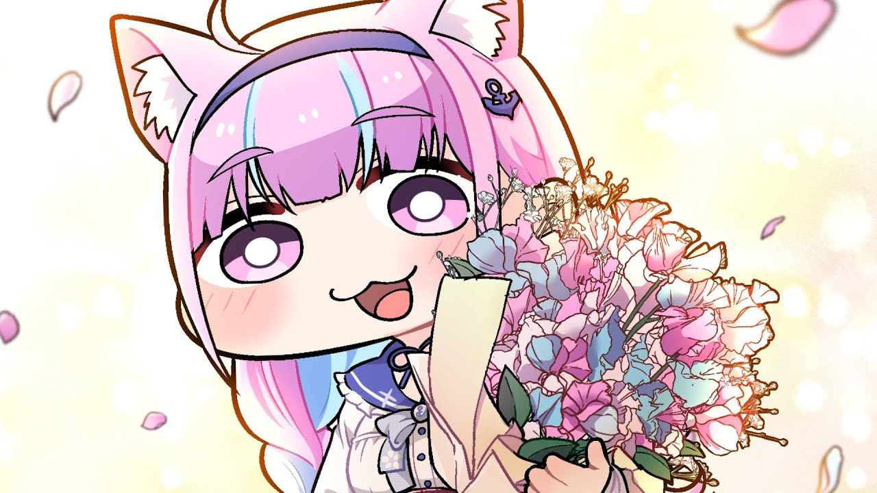 Minato Aqua says good-bye to Marine【Komainu / Clip / Hololive】