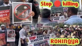 Rohingya daily news Argent Save Rohingya in Arkans  | Rohingya Tutorial TV RTT