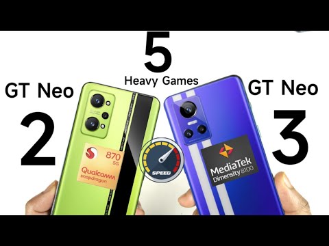 Video Realme GT Neo 3 vs GT Neo 2 Speedtest 5 Heavy Games... - youtube