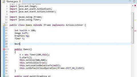 Simple java game part 3: adding some key input