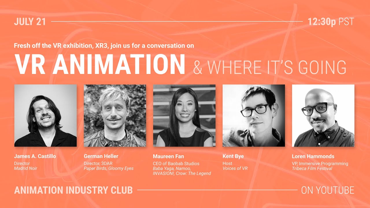 Animation Industry Club: VR Animation & Where It's Going - YouTube
