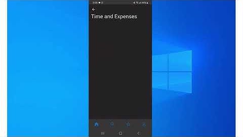 Expense Claim in Acumatica Mobile App