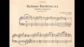 Villa-Lobos - Bachianas brasileiras No.4 (completa) (Nelson Freire, piano)