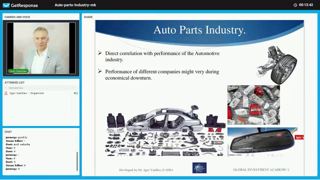 Auto Parts industry Part 2 Investment in Auto Parts companies YouTube