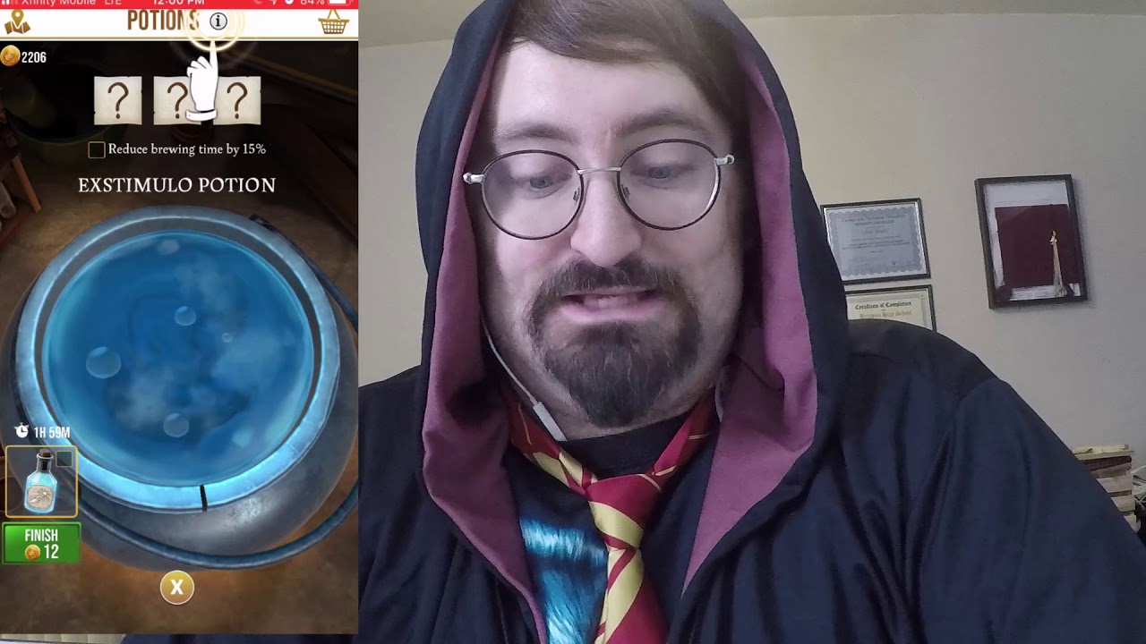 Harry Potter wizards unite how to brew potions quicker (master notes sequence)
