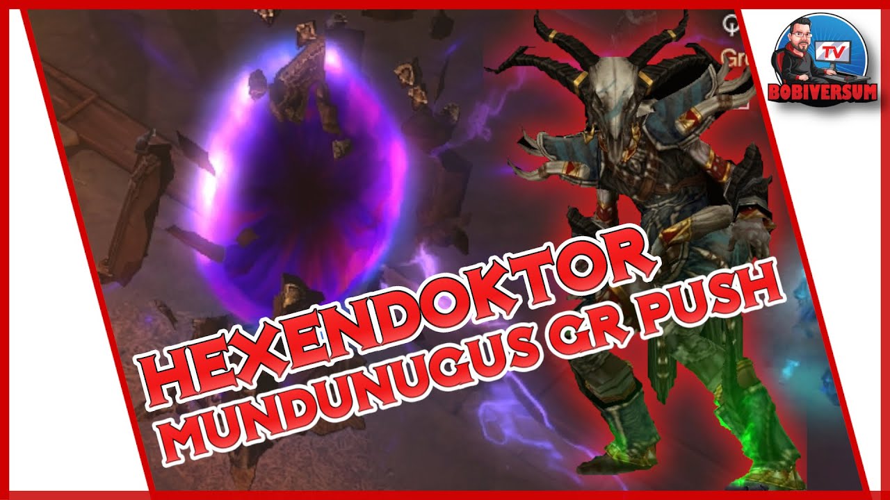 Diablo 3 - Hexendoktor - Saison 20 - Mundunugu GR Push Build | Guide | 2.6.8