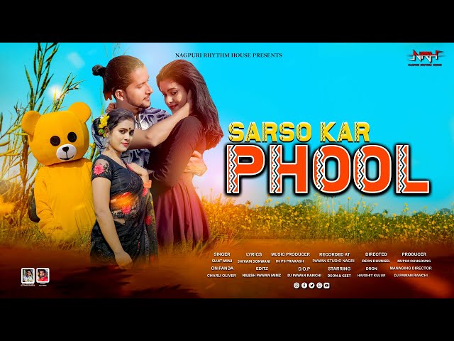 Sarso Kar Phool ।।  New Nagpuri Love Song  ।।  Singer Sujit Minj ।। Deon  Geet  ।। 4k class=