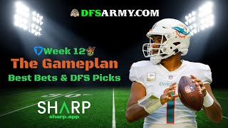 NFL Week 12 Thanksgiving Slate Best Bets  | The Gameplan