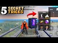 TOP 5 SECRET TIPS AND TRICKS FOR FREE FIRE - Garena Free Fire ( FreeFire Highlights ) #60