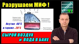 СКОЛЬКО КОНДЕНСАТА может попасть в бак? Рассказ ПРО БАНЮ В ГАРАЖЕ сторожа Петровича в Якутске -40°.