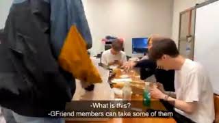 GFRIEND was mention in BTS recent LIVE  ( the kind of friendship )