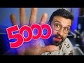 5000 abonnés 💙 Des choses à vous annoncer