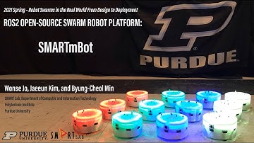 ROS2 Open-source Swarm Robot Platform: SMARTmBot - Video Demonstration