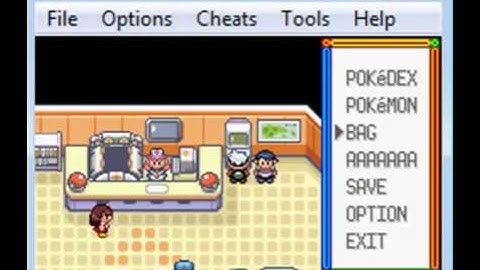 Pokemon Emerald Cheats Rare Candies VisualBoyAdvanced