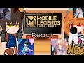 Mobile Legends react to [MLBB] •Gacha Nox• (1/10)