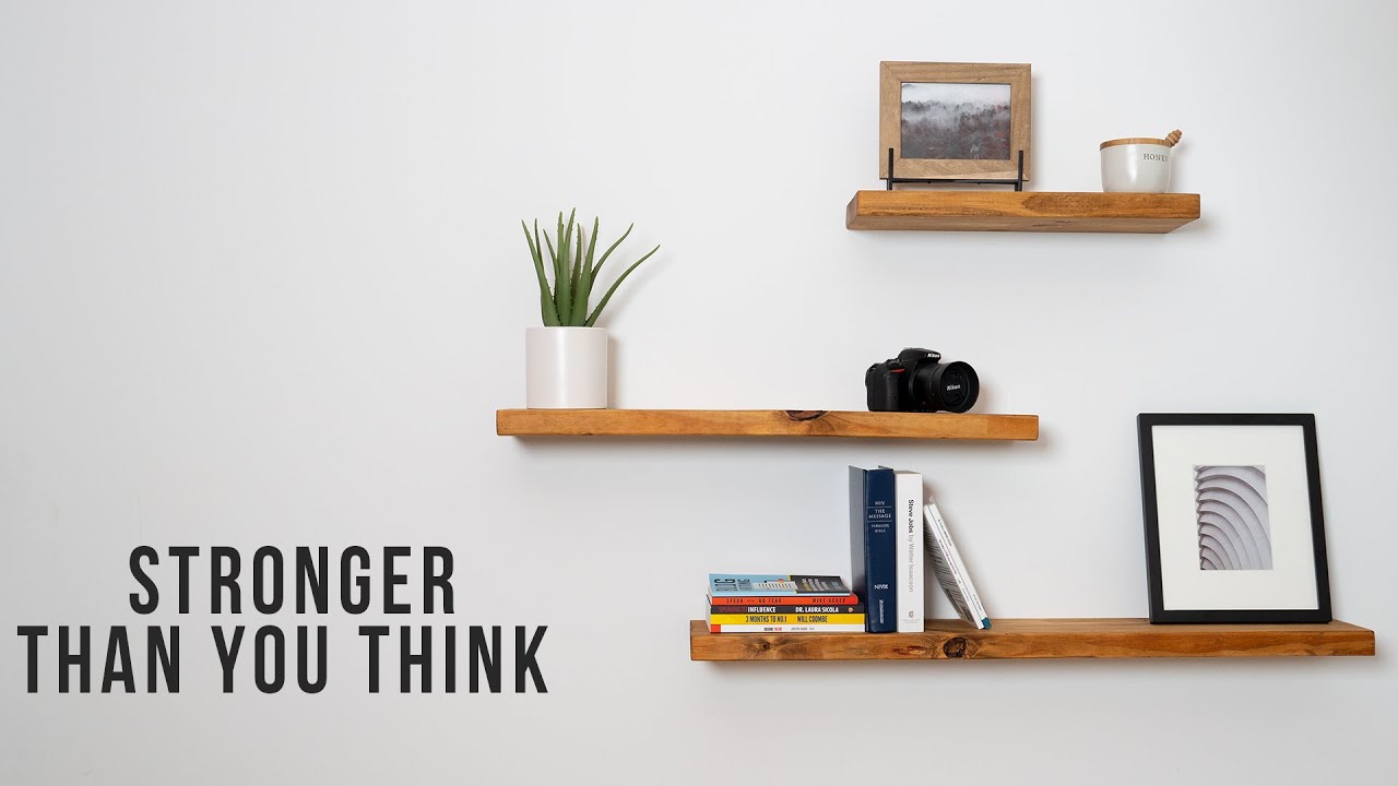 16 Easy and Stylish DIY Floating Shelves & Wall Shelves