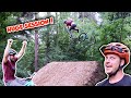 New tricks and best runs on the fresh woodchip jump  with daryl brown