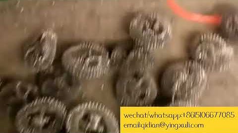 mesh scrubber knitting machine